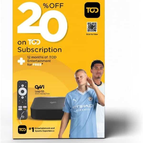 TOD Qvwi 4K Google TV Box