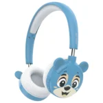 Green Lion Kids Wireless Headphone GK-500 Blue - Image 2