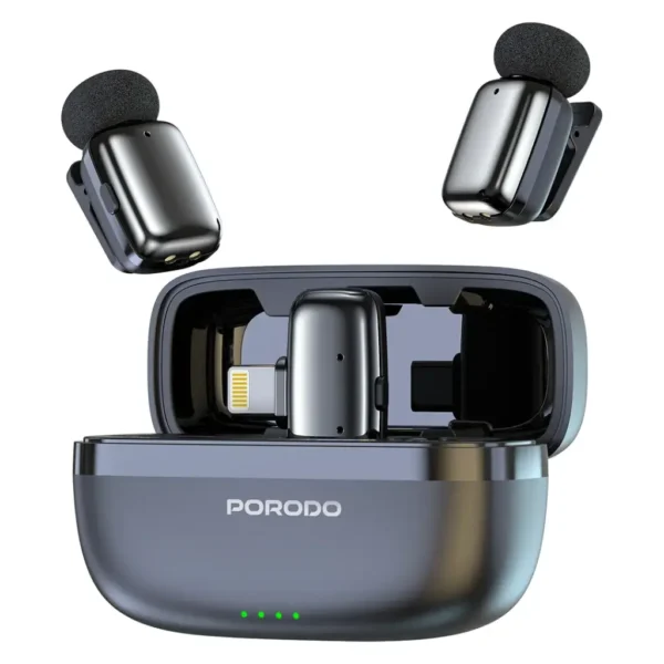 Porodo Wireless Lavalier Microphone