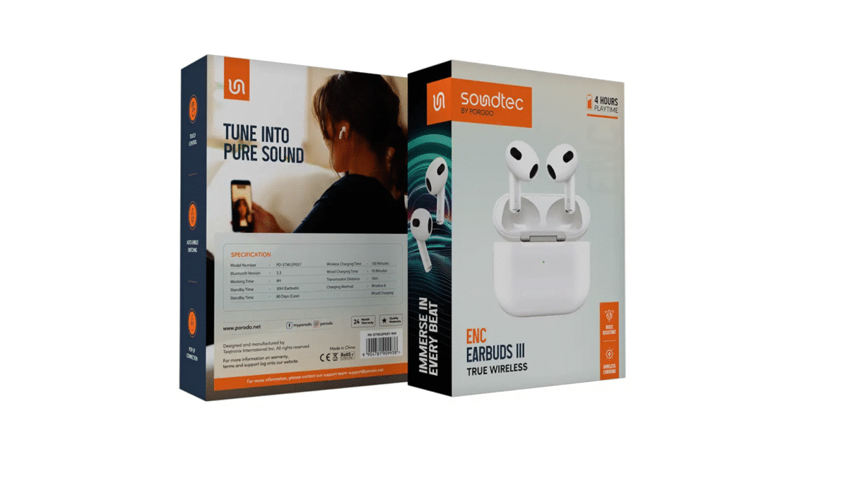 Soundtec ENC Earbuds 3 True Wireless - Image 2